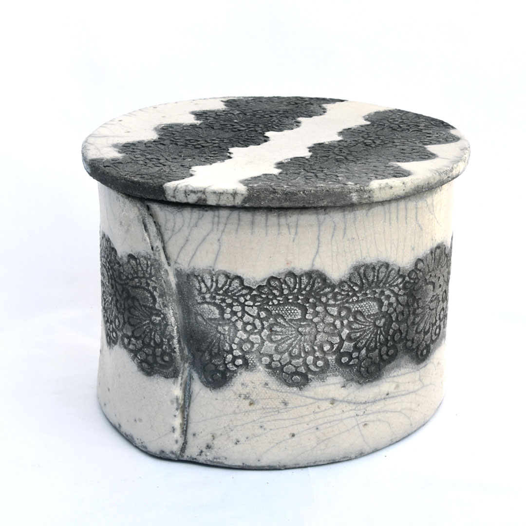 Contenitore - Urna in ceramica design